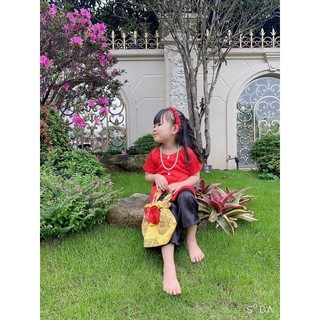 bộ bà ba cho bé- HÀNG CAO CẤP- lụa gấm cực đẹp
