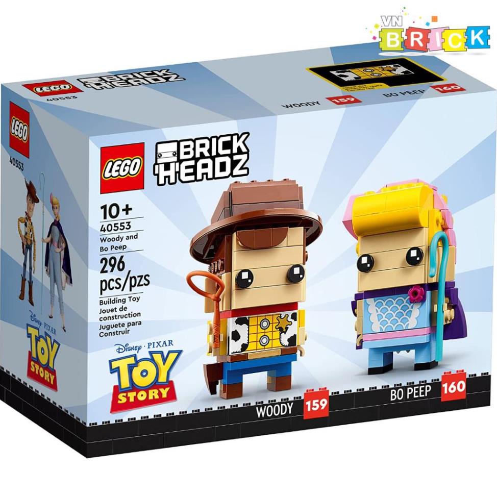 LEGO BrickHeadz 40553 Woody Và Bo Peep