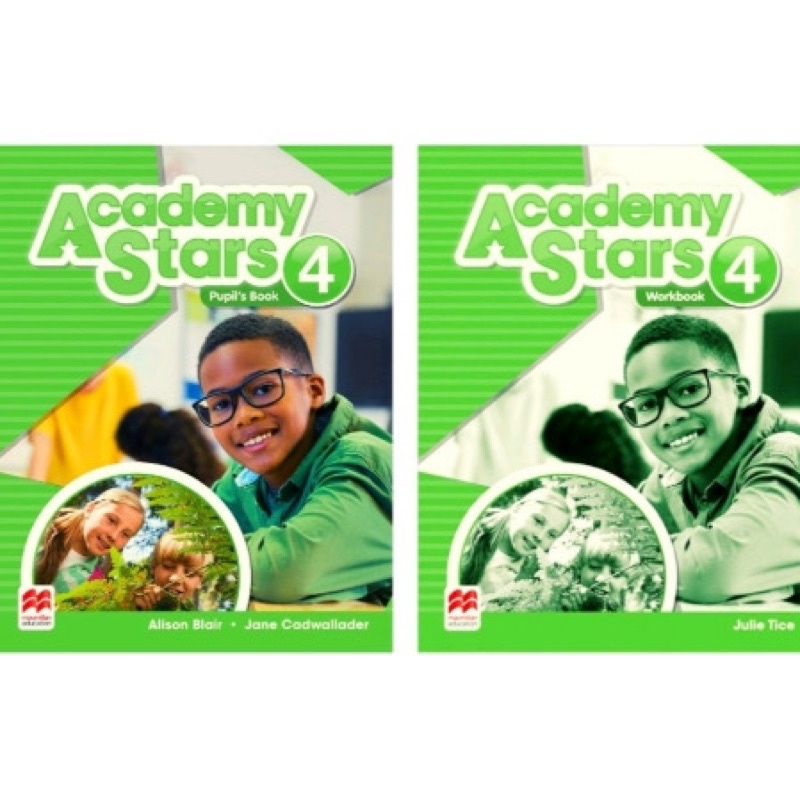 Bản đẹp Academy Star Starter -6 (chọn 1 tùy ý từ Starter - 6) -in Màu offset đẹp