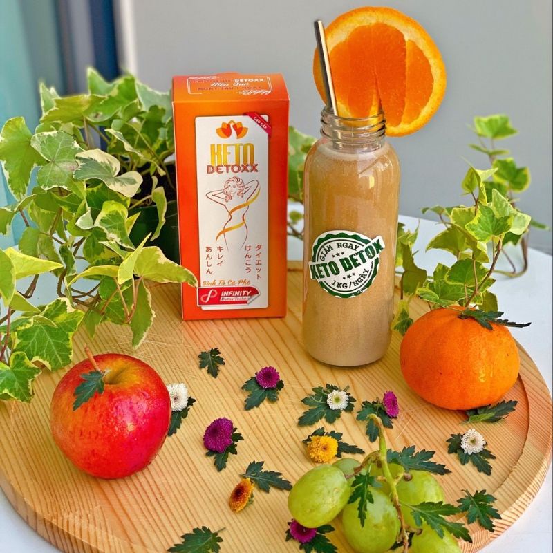 Keto Detox - Sinh tố khử mỡ giảm cân cực mạnh [ CHÍNH HÃNG]