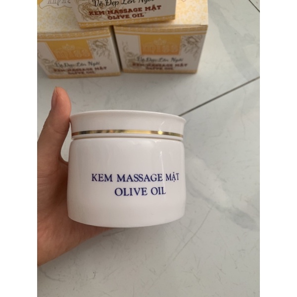 Kem Giữ Ẩm massage mặt VitaminE -OLIVE MISS 175g
