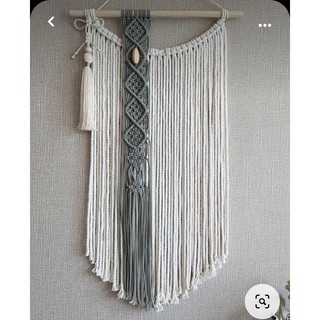 macrame leaf decor, trang trí nhà cửa