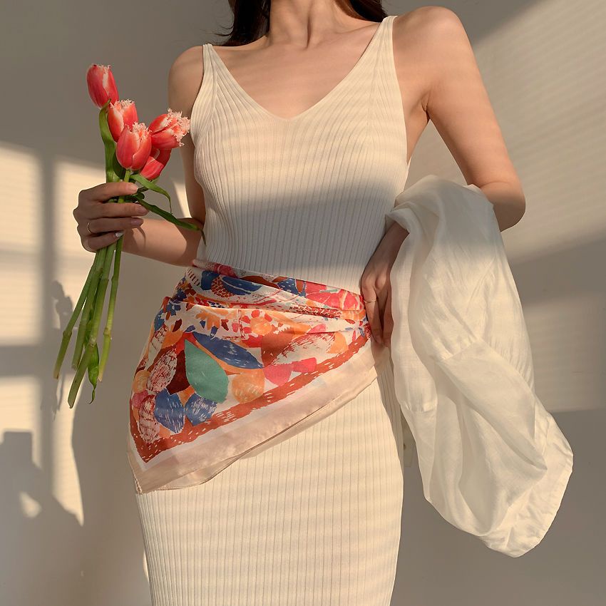 Băng Đô Cài Tóc Lụa Phong Cách Pháp Cổ Điển Thời Trang Cho Nữ 2021 Mới