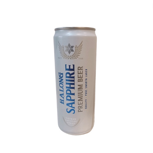COMBO 6 Lon Bia Hạ Long Sapphire Premium 330ml