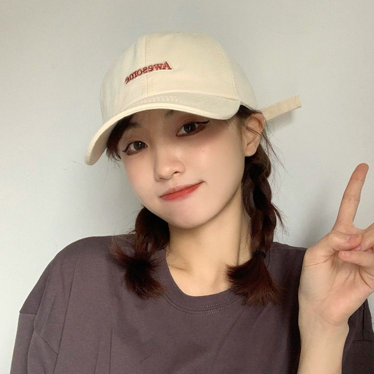 Mũ Lưỡi Trai Thêu Chữ Thời Trang Năng Động Cho Nữ