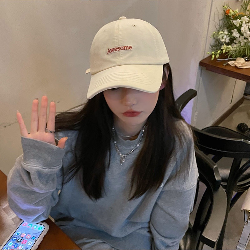 Mũ Lưỡi Trai Thêu Chữ Thời Trang Năng Động Cho Nữ