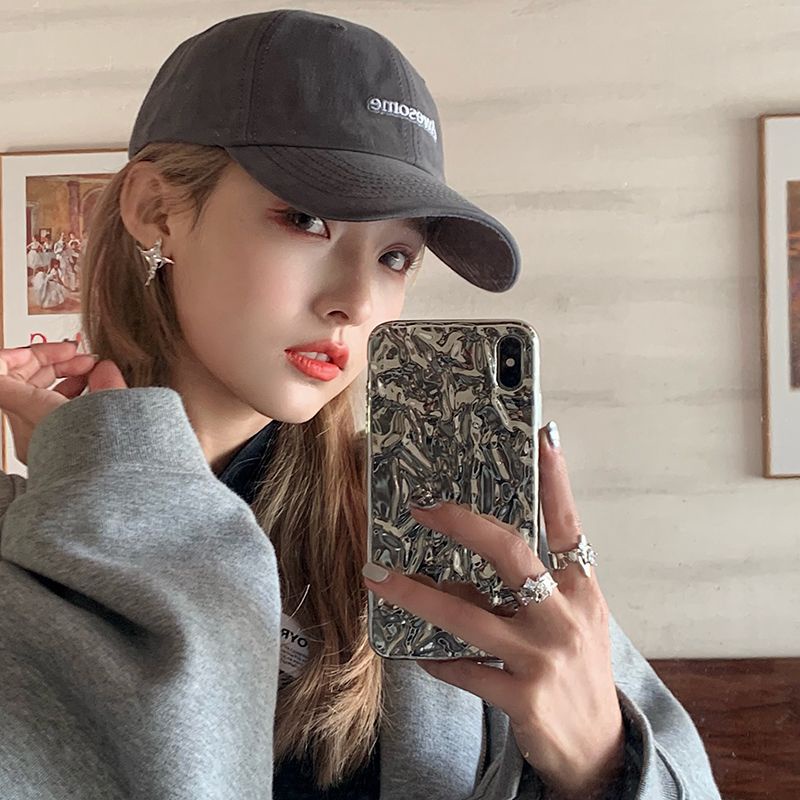 Mũ Lưỡi Trai Thêu Chữ Thời Trang Năng Động Cho Nữ