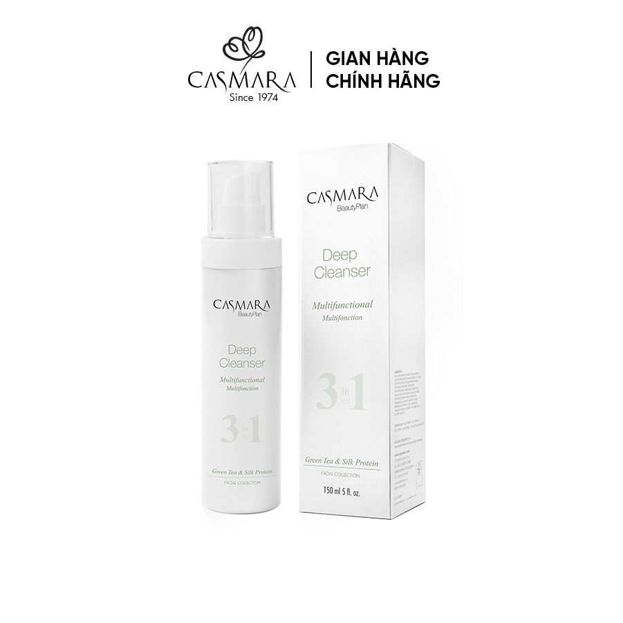 Sữa Rửa Mặt 3 trong 1 CASMARA 3IN1 Deep Cleanser - 150ml - Nhập khẩu Tây Ban Nha