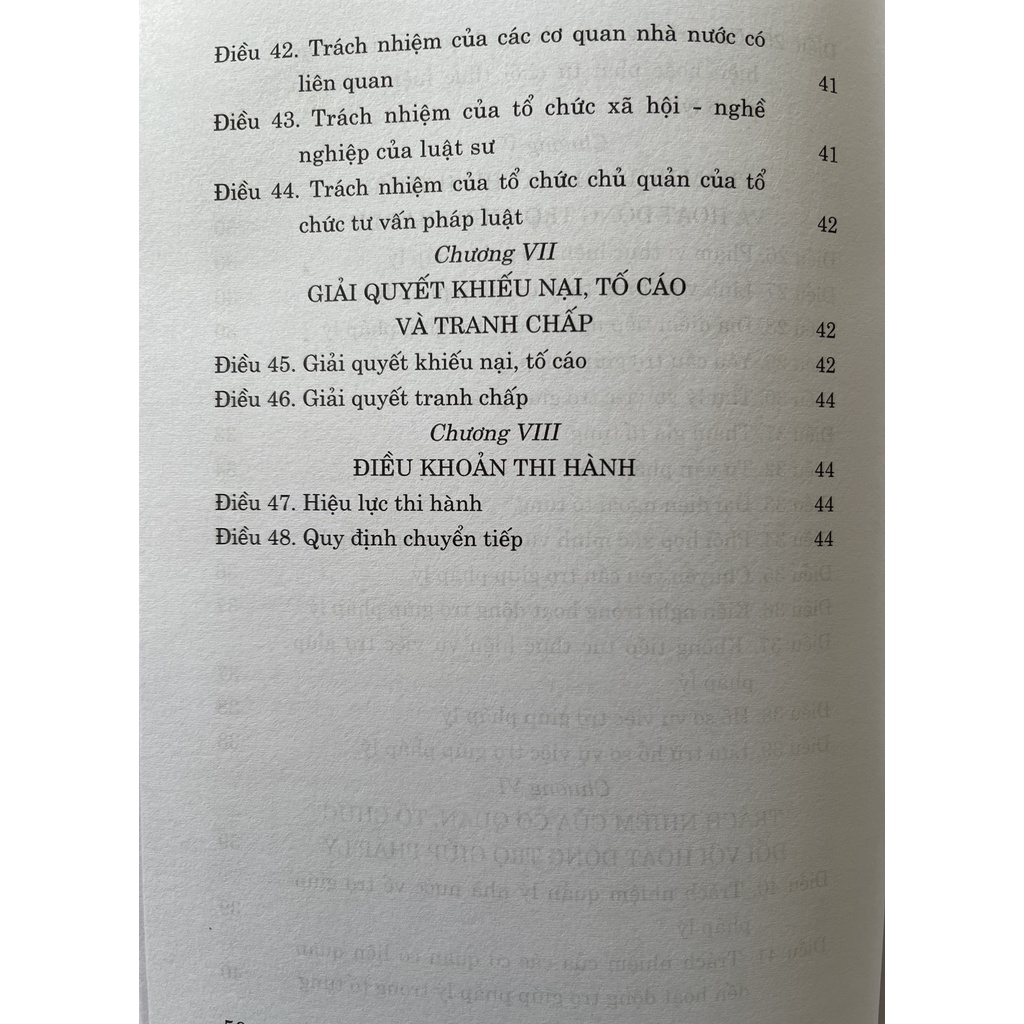 Sách Luật Trợ Giúp Pháp Lý