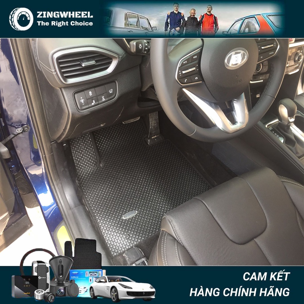 Thảm lót sàn Hyundai Santafe  chính hãng KATA Việt Nam