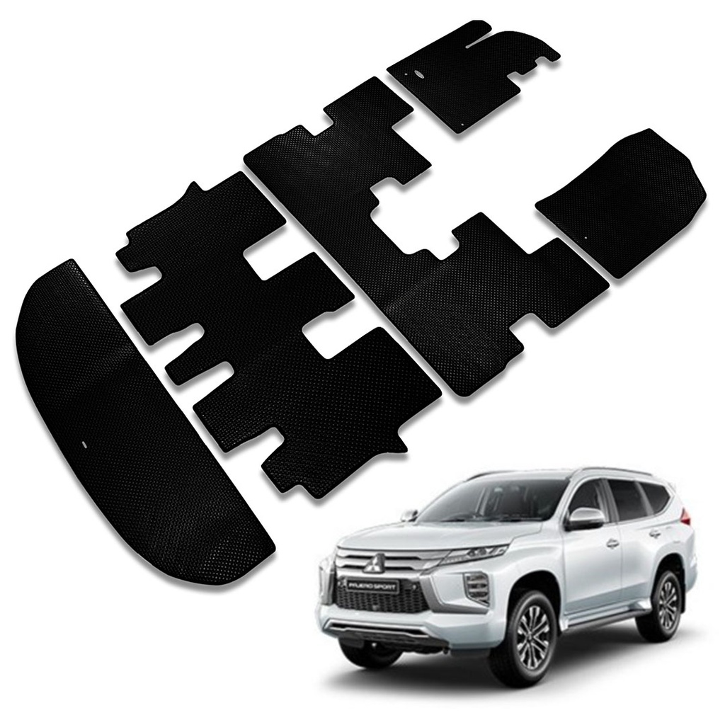 Thảm lót sàn Mitsubishi Pajero Sport 2021 chính hãng KATA Việt Nam