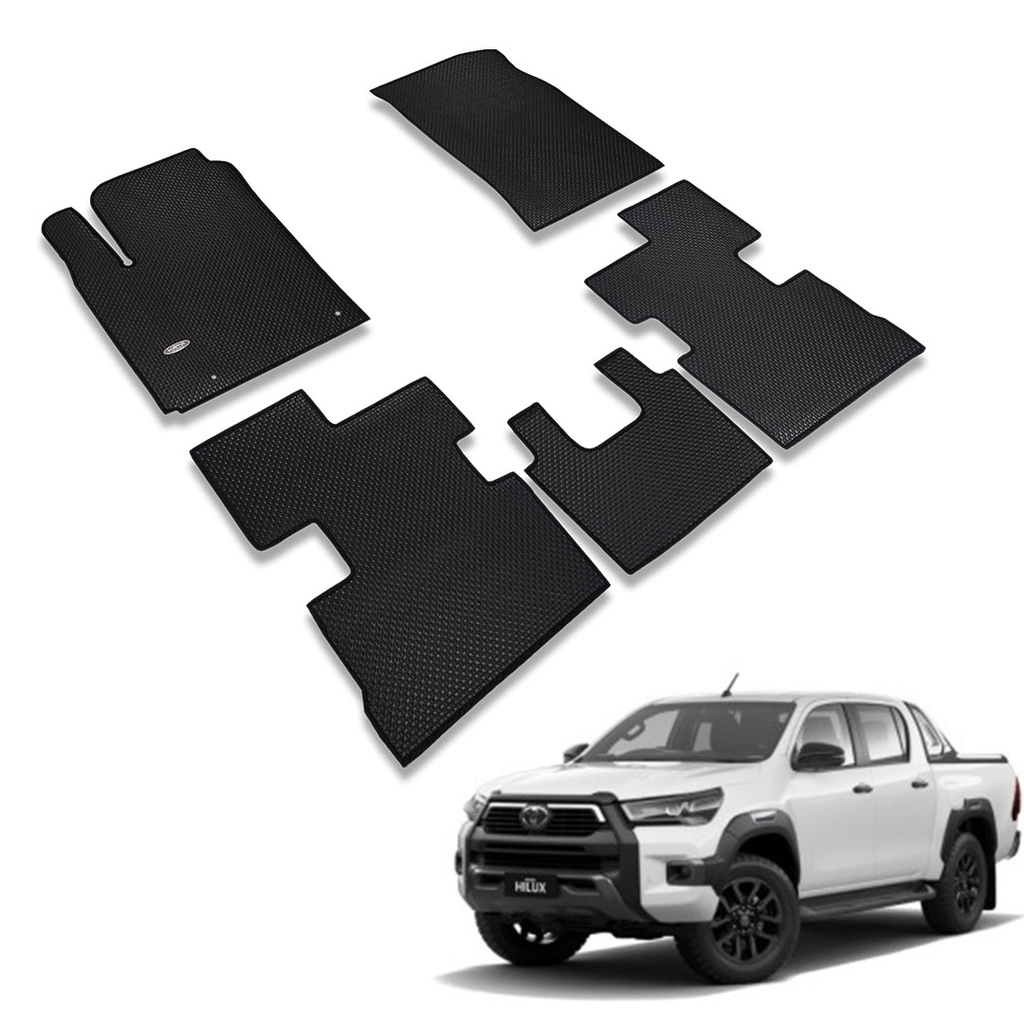 Thảm lót sàn Toyota Hilux 2019 chính hãng KATA Việt Nam