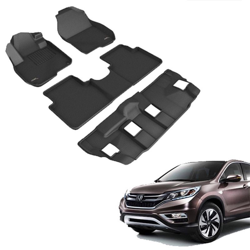 Thảm lót sàn Honda CRV - 7 chỗ (2017-nay) thương hiệu 3D KAGU Maxpider