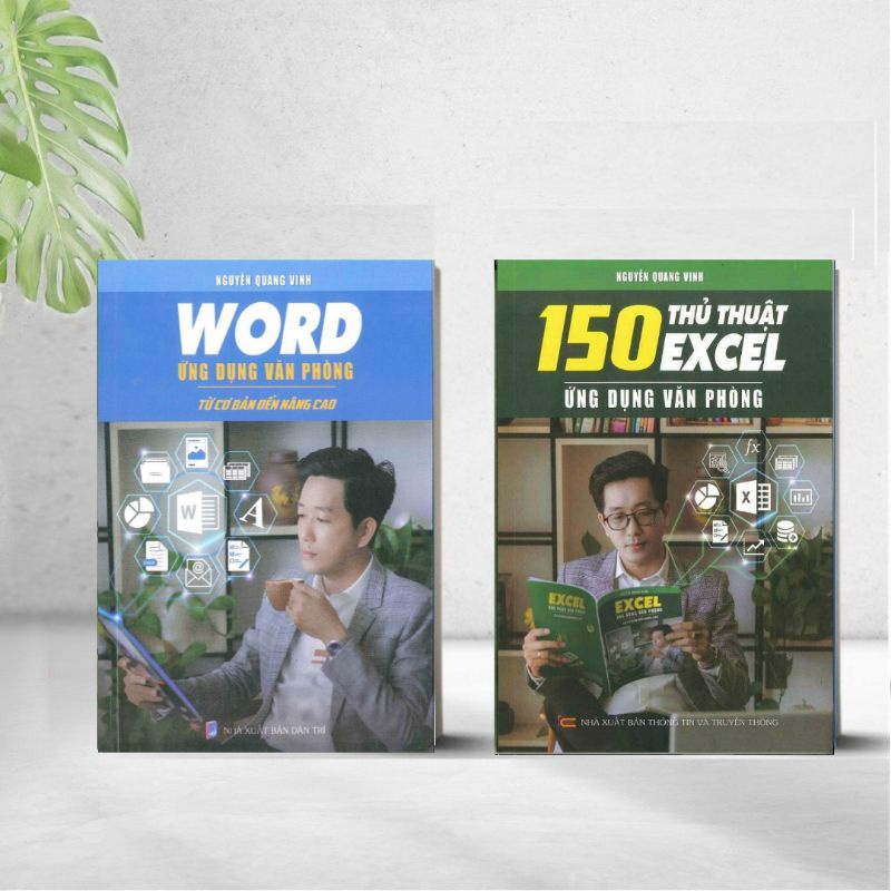 Combo 2 Cuốn 150 Thủ Thuật Excel Ứng Dụng Văn Phòng và Word Ứng Dụng Văn Phòng Từ Cơ Bản Đến Nâng Cao