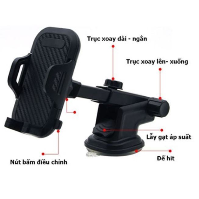 Giá Đỡ Điện Thoại Trên Ô Tô Gắn Taplo Và Kính Lái, Kẹp Điện Thoại Ô Tô Cực Kì Chắc Chắn | BigBuy360 - bigbuy360.vn
