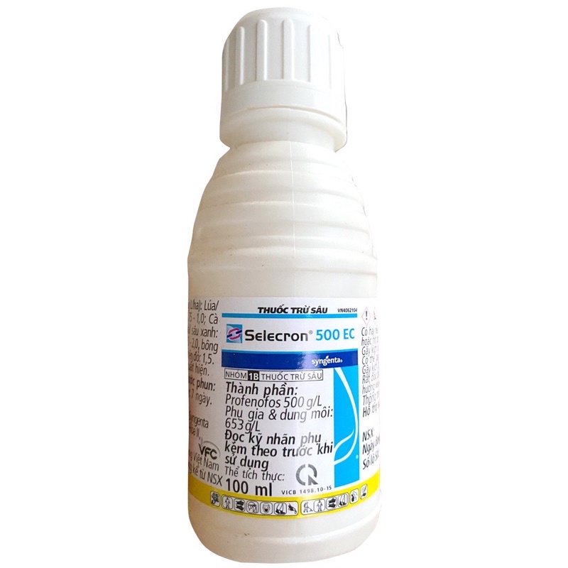 Chế phẩm sinh học SELECRON 500EC 100ml diệt các loại sâu bệnh cây trồng