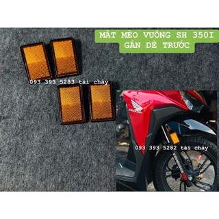 Mắt mèo vuông sh 350i gắn dè trước