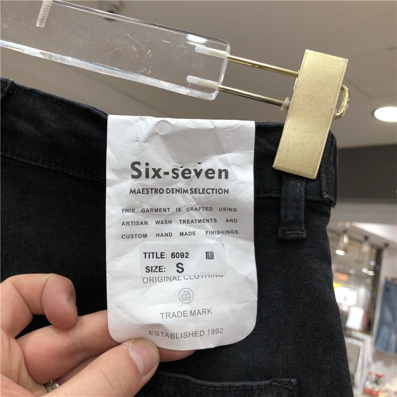 Jiashucheng Quần Short Denim Lưng Cao Dáng Chữ a Ống Rộng Phối Khóa Kéo Phong Cách Hàn Quốc Thời Trang Mùa Hè Cho Nữ