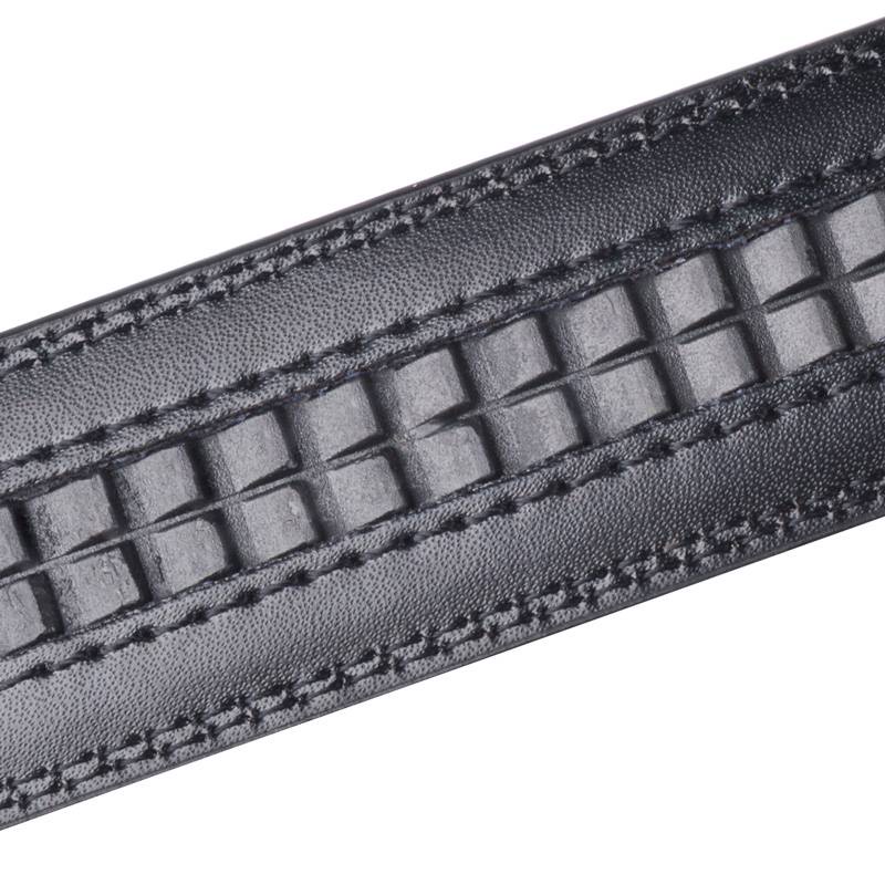 Dây Nịt Da Bò Thiết Kế Khóa Gài Tự Động Bản Rộng 3cm - 3.5cm Thời Trang Cao Cấp Cho Nam