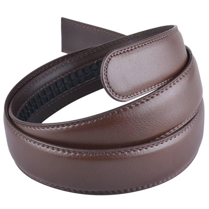 Dây Nịt Da Bò Thiết Kế Khóa Gài Tự Động Bản Rộng 3cm - 3.5cm Thời Trang Cao Cấp Cho Nam