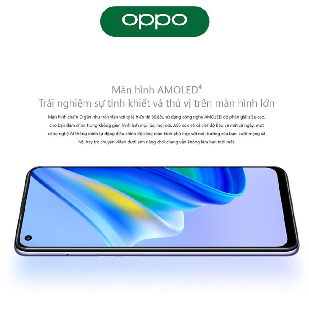 [SALE THÁNG 4] Điện thoại OPPO A95 (8GB/128GB) - Hàng Chính Hãng fullbox nguyên seal bảo hành 12 tháng | BigBuy360 - bigbuy360.vn