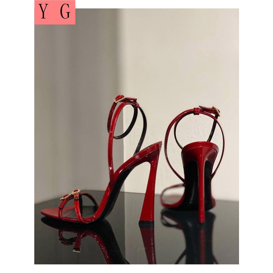 Sandal Cao Gót Mũi Nhọn Thiết Kế Mới Thời Trang Mùa Xuân Hè 2023 Dành Cho Nữ