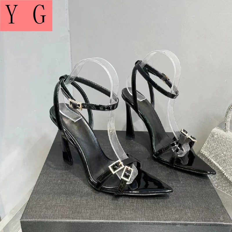 Sandal Cao Gót Mũi Nhọn Thiết Kế Mới Thời Trang Mùa Xuân Hè 2023 Dành Cho Nữ