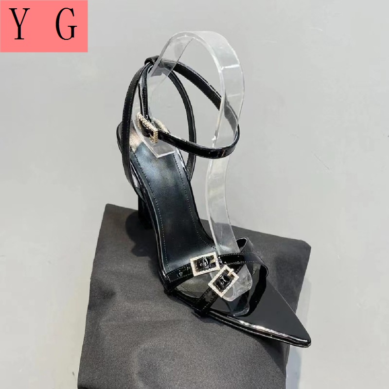 Sandal Cao Gót Mũi Nhọn Thiết Kế Mới Thời Trang Mùa Xuân Hè 2023 Dành Cho Nữ