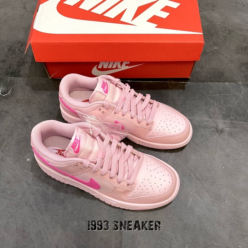 Giày Sneaker cổ thấp Nike SB dunk low Pink | Full box,tặng box bve