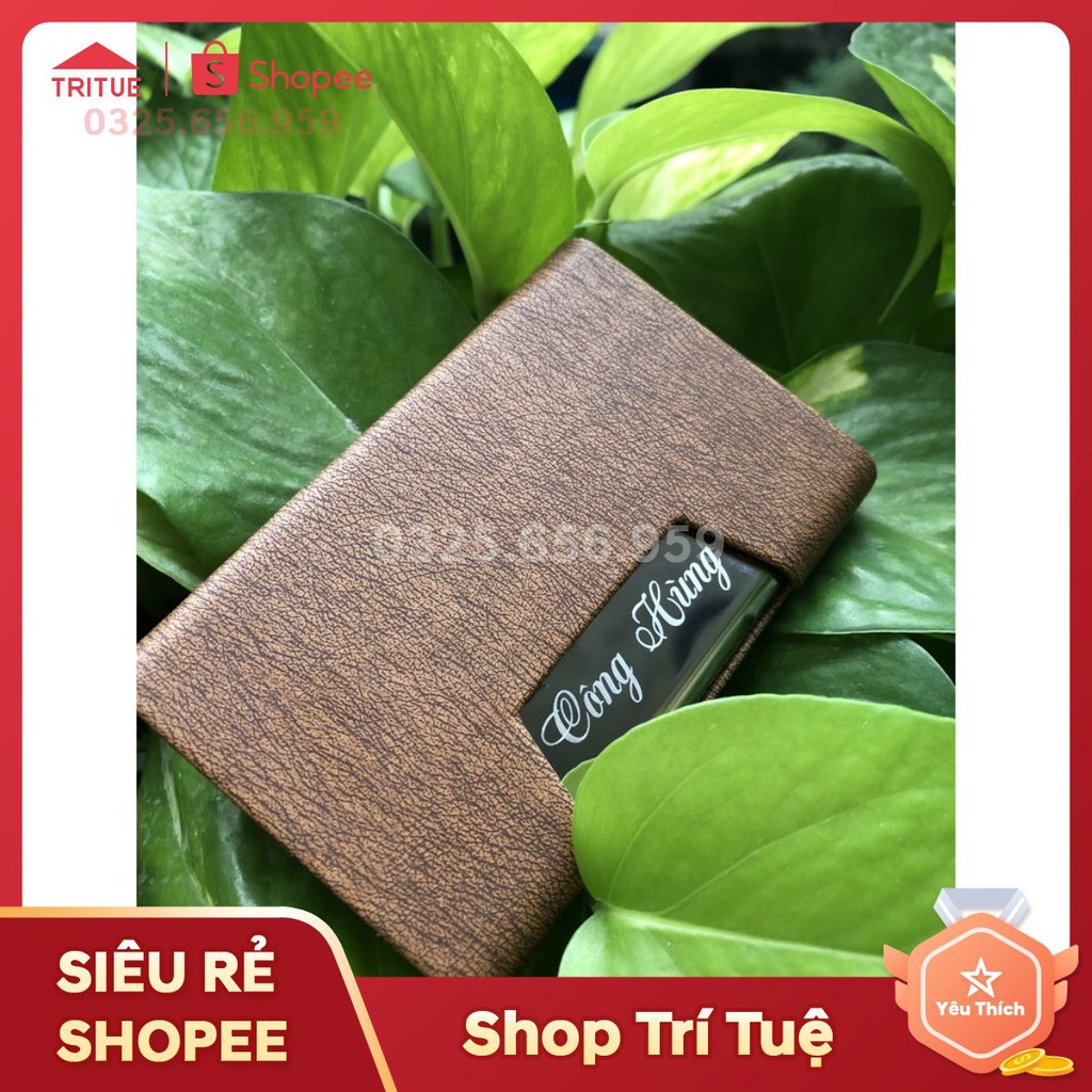 MẪU HỘP ĐỰNG CARD KHẮC TÊN LẤY NGAY Ở HÀ NỘI HC28
