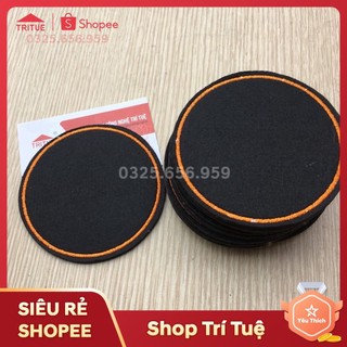 Miếng lót cốc vải nỉ có sẵn thấm hút giá rẻ, Miếng lót cốc đẹp vải nỉ ở shopee, Làm đế lót cốc vải nỉ, In ấn lót cốc vải