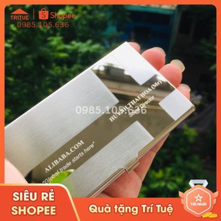 Hộp name card cao cấp thép 201 không rỉ, Hộp name card hót nhất thị trường