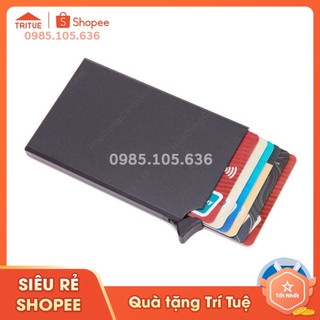Hộp đựng card visit ví đựng thẻ ATM đựng danh thiếp có đẩy lên tự động