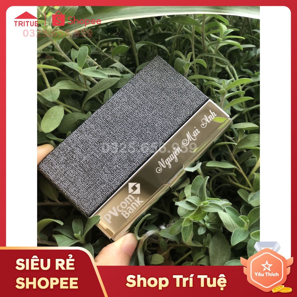 Top các mẫu ví đựng danh thiếp bằng da siêu đẹp, hộp đựng name card da siêu bền, ví đựng thẻ ATM