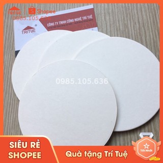 50 Đế Lót Ly Giấy Trắng thấm nước tốt