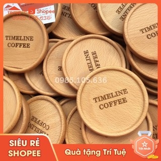 Đế Lót Cốc - Miếng Lót Cốc Giá Rẻ - Lót Ly Bằng Gỗ Tự Nhiên Khắc Theo Yêu Cầu.