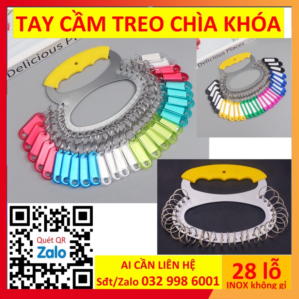 Combo 50 Thẻ chú giải hành lý, lưu lại chìa khóa, thẻ tên name tag ghi tin tức Tay nắm đặt số thứ tự