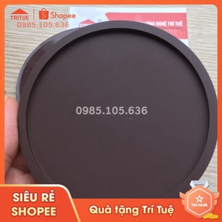 Lót ly cao su có sẵn giá rẻ, Sản xuất đế lót ly cao su màu đen sẵn hàng tại kho, miếng lót cốc chất liệu cao su màu nâu