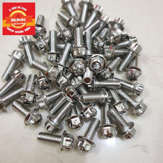 Ốc Salaya Inox Ốc 6Ly Inox 304 Đầu Trụ Full Size  6li10 6li15 6li20 6li25 6li30 6li40 6li50 6li60 6li70 6li80 6li90