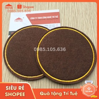 Đế lót ly vải nỉ có sẵn, miếng lót cốc bằng nỉ, Lót ly nỉ, Kê cốc, lót cốc