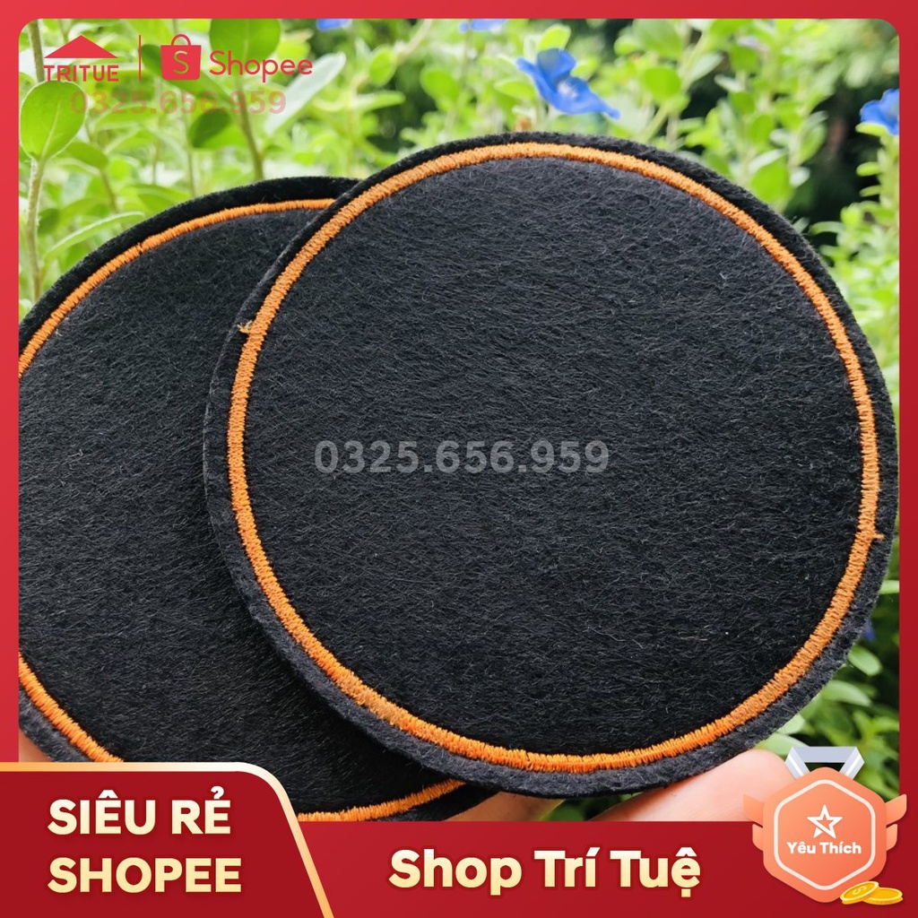Lót cốc bằng vải nỉ thấm hút nước, bán miếng lót ly có sẵn số lượng lớn ở HÀ Nội, mua lót cốc giá rẻ nhất
