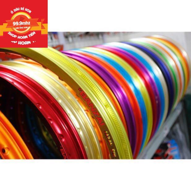 Niềng Banzai/Solute Size 1.4x17 Thái Lan Đủ Màu Giá 1 Cặp