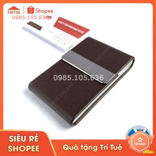 Hộp đựng card visit nắp mở đứng, hộp đựng name card dành cho sếp và cho nhân viên văn phòng