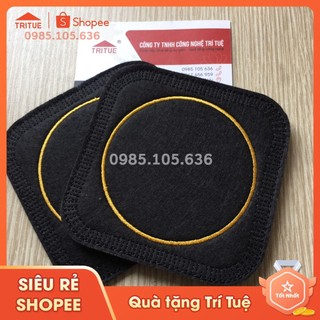 Miếng lót cốc vải nỉ vuông giá siêu rẻ hàng có sẵn, đế lót ly vải nỉ đẹp siêu thấm