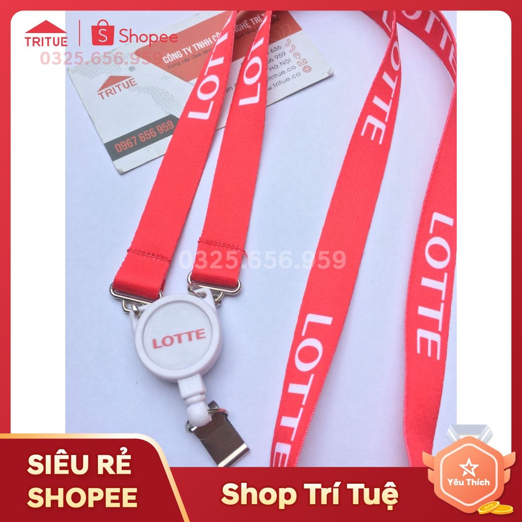 In ấn dây đeo bảng tên theo yêu cầu từ 10 chiếc, xưởng in dây đeo thẻ nhân viên giá rẻ cao cấp