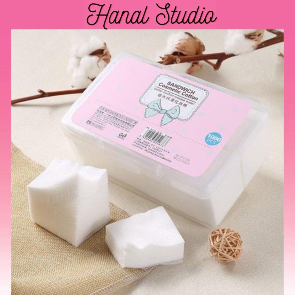 Bông tẩy trang Lameila chính hãng nhiều miếng siêu mềm mịn thấm hút cực tốt BTT