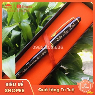 Bút khắc tên BK08 Xoay + tặng kèm hộp bút cao cấp - ZALO 0866656959 - Bút khắc logo giá sỉ