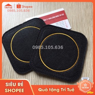 Đế lót ly, tấm lót cốc thấm nước bằng vải nỉ