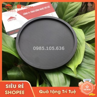 Miếng Lót Ly Silicon Chống Trượt Màu Đen
