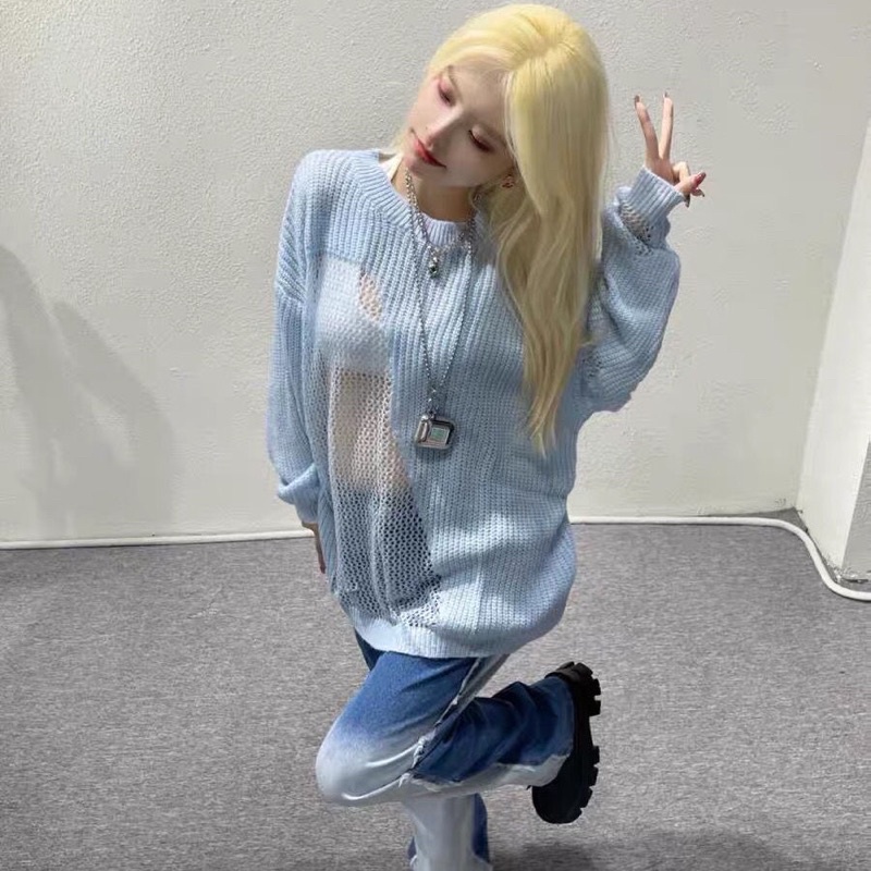 [Order 15-20ngày] Áo móc len ulzzang
